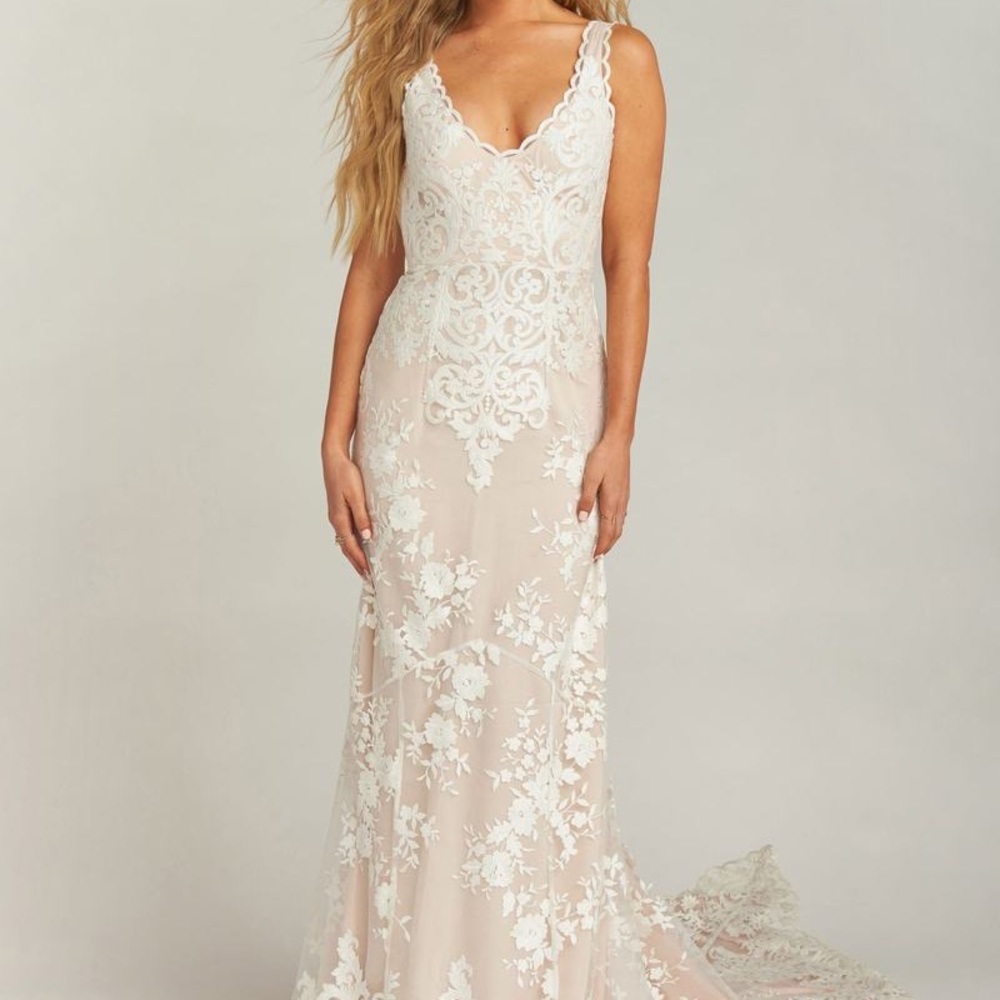 Show Me Your Mimi Lace Wedding Gown